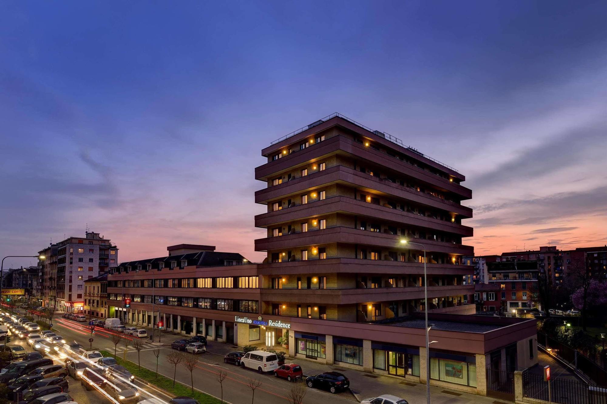 Unaway Hotel & Residence Linea Uno Milano Exteriör bild